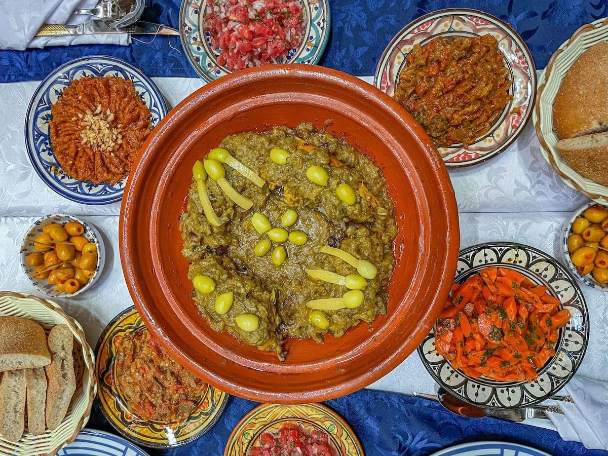 Traditional tagine